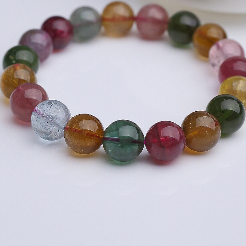 巴西碧玺手串-红掌柜