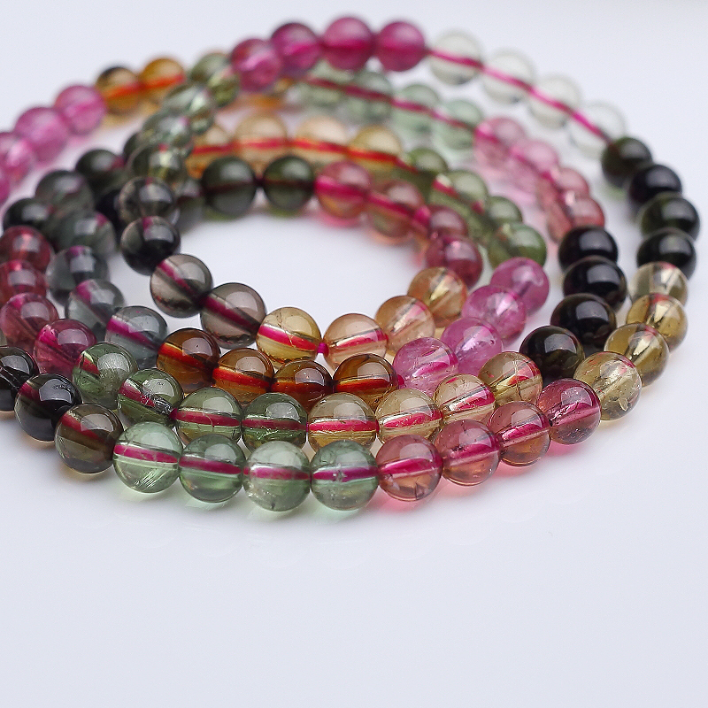 巴西碧玺手串-红掌柜