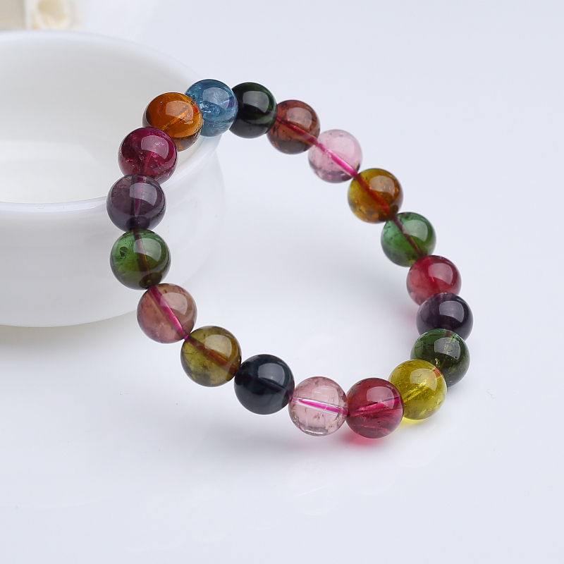 10mm碧玺手串-红掌柜