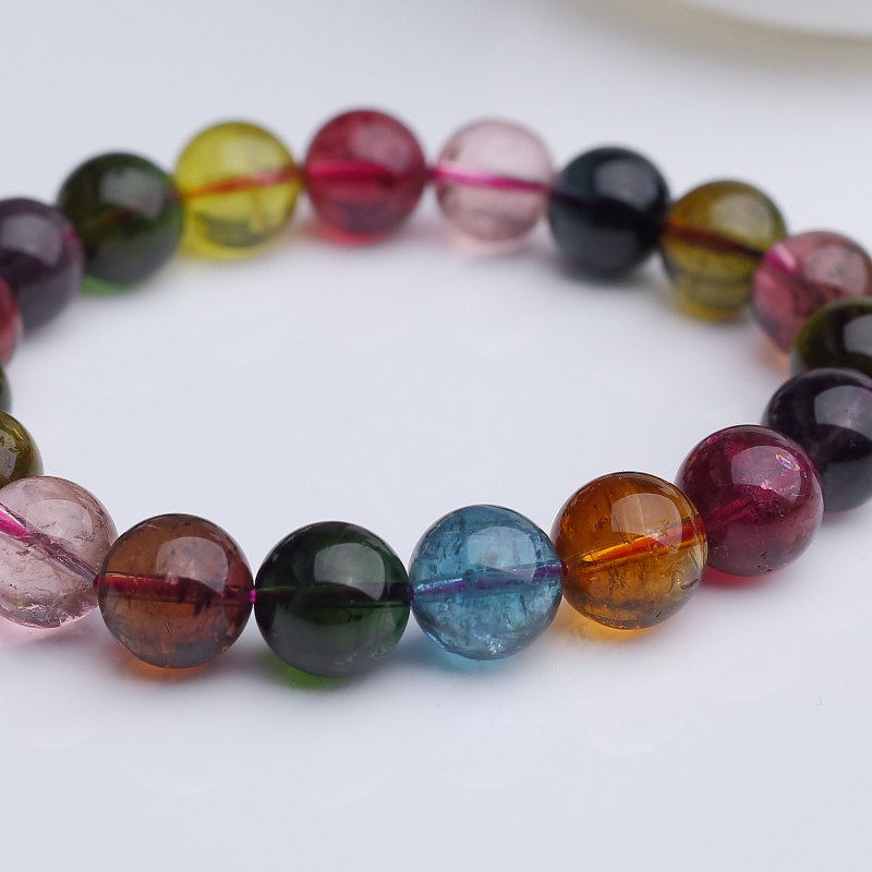 巴西碧玺手串-红掌柜