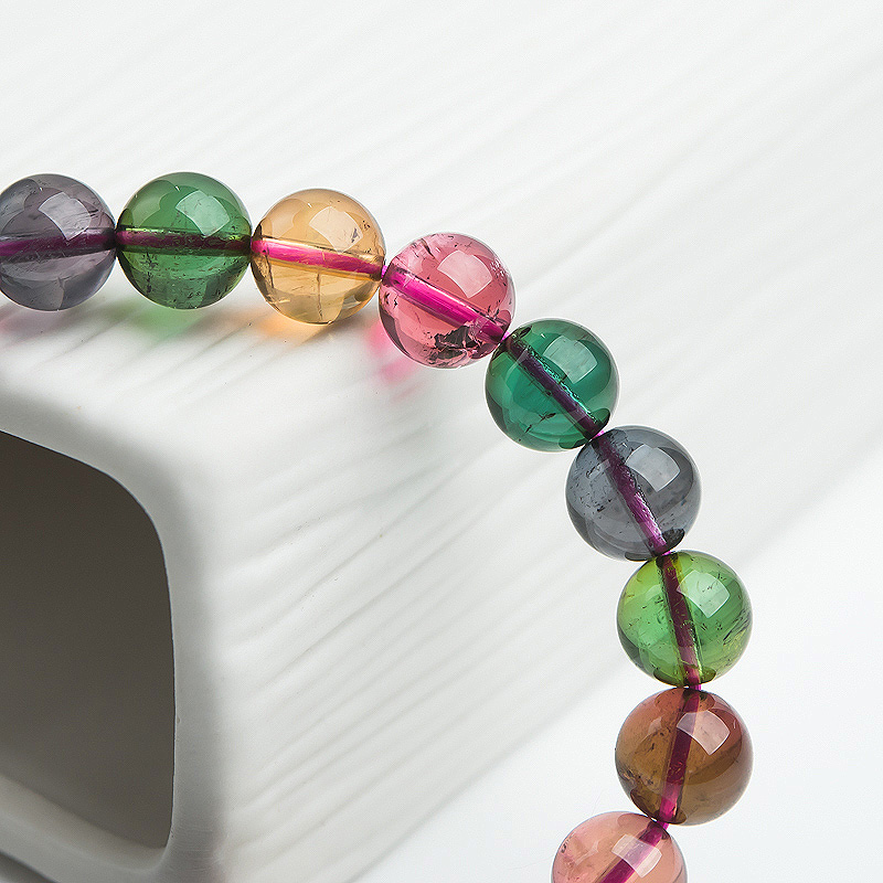 碧玺单圈手串-红掌柜