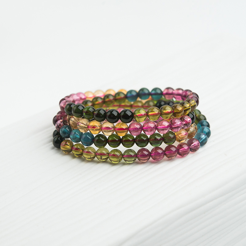 碧玺多圈手串-红掌柜