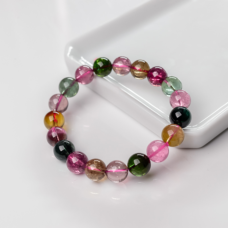 碧玺单圈手串-红掌柜