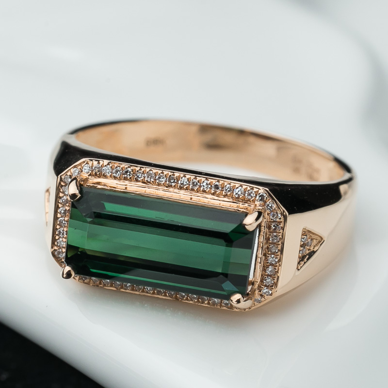 碧玺戒指-红掌柜