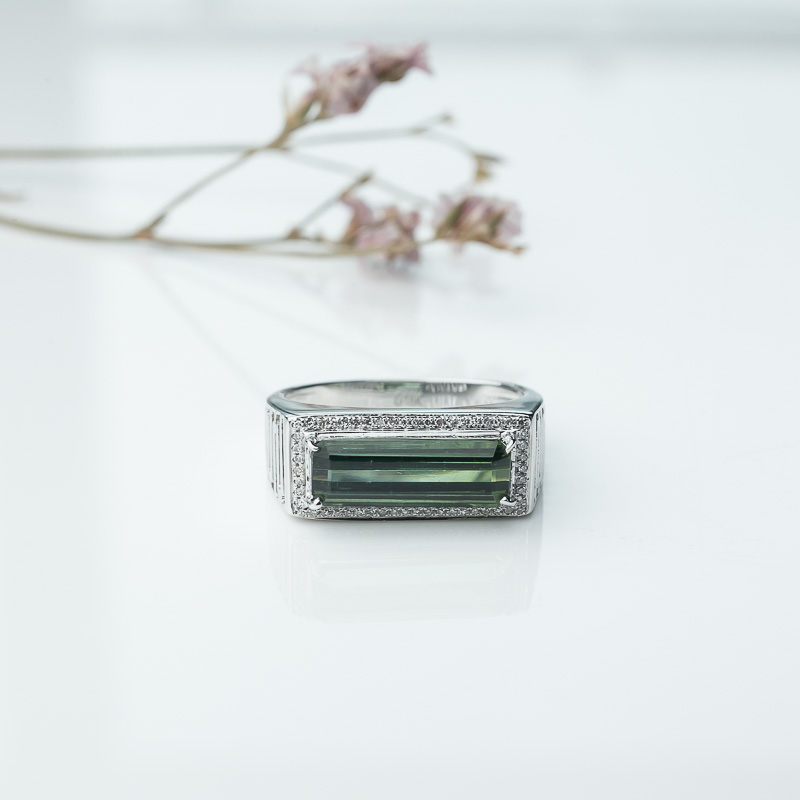 18K碧玺戒指-红掌柜