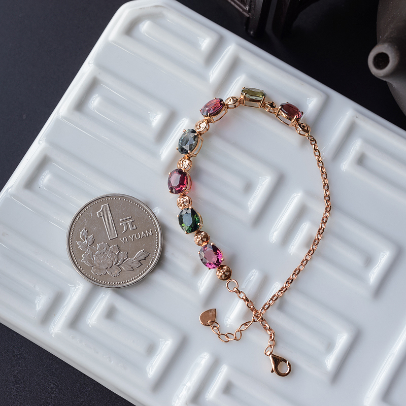 碧玺手链 - 红掌柜