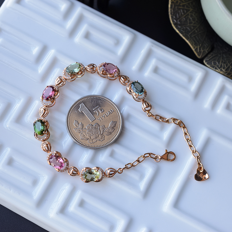 碧玺手链 - 红掌柜