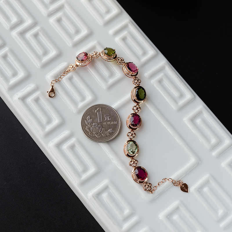 碧玺手链 - 红掌柜