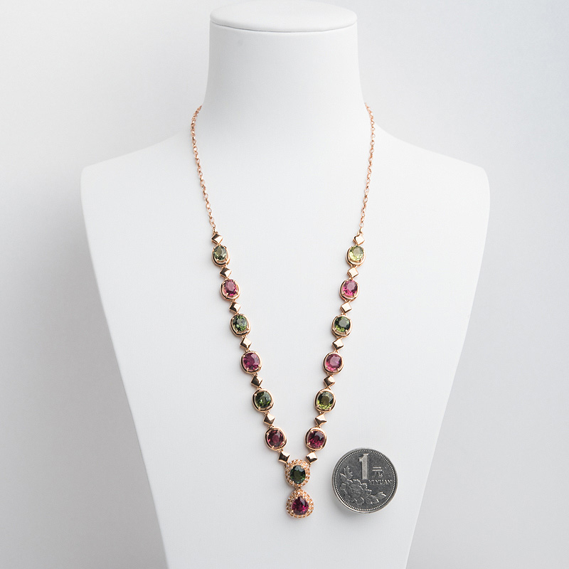 碧玺项链-红掌柜