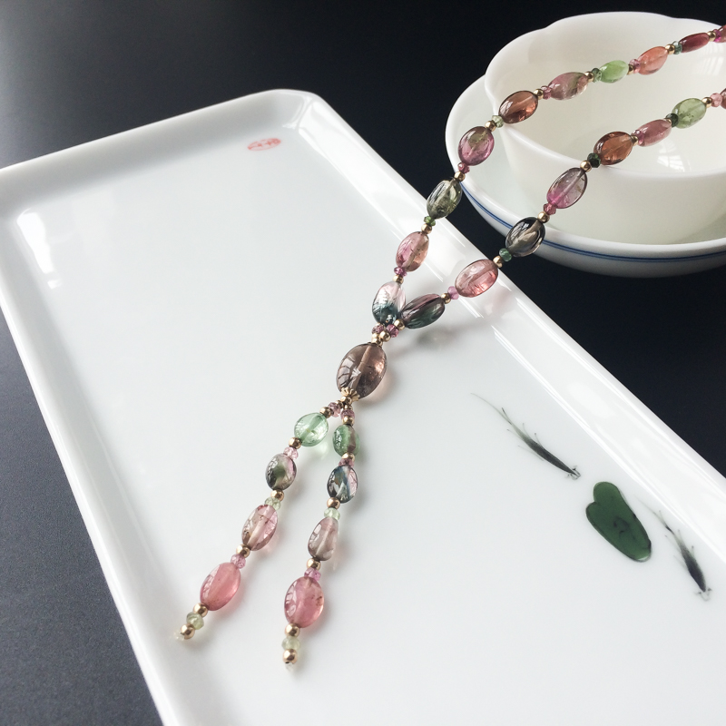 碧玺项链 - 红掌柜