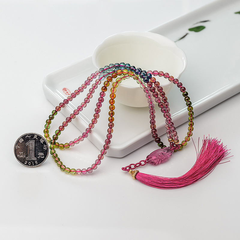 巴西碧玺项链-红掌柜