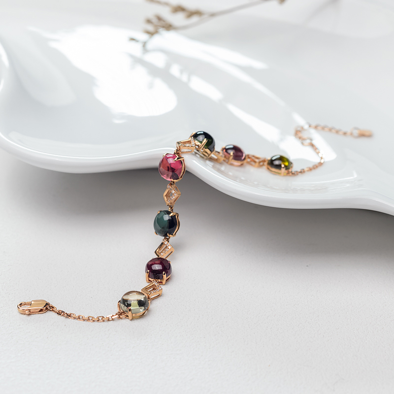 碧玺手链-红掌柜