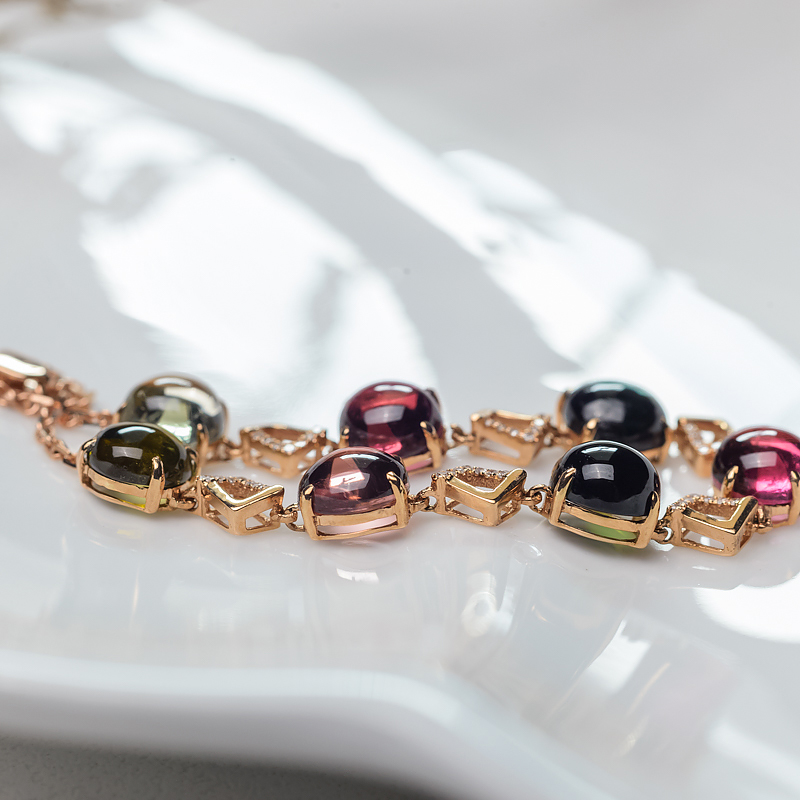 碧玺手链-红掌柜