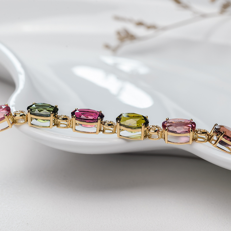 碧玺手链-红掌柜