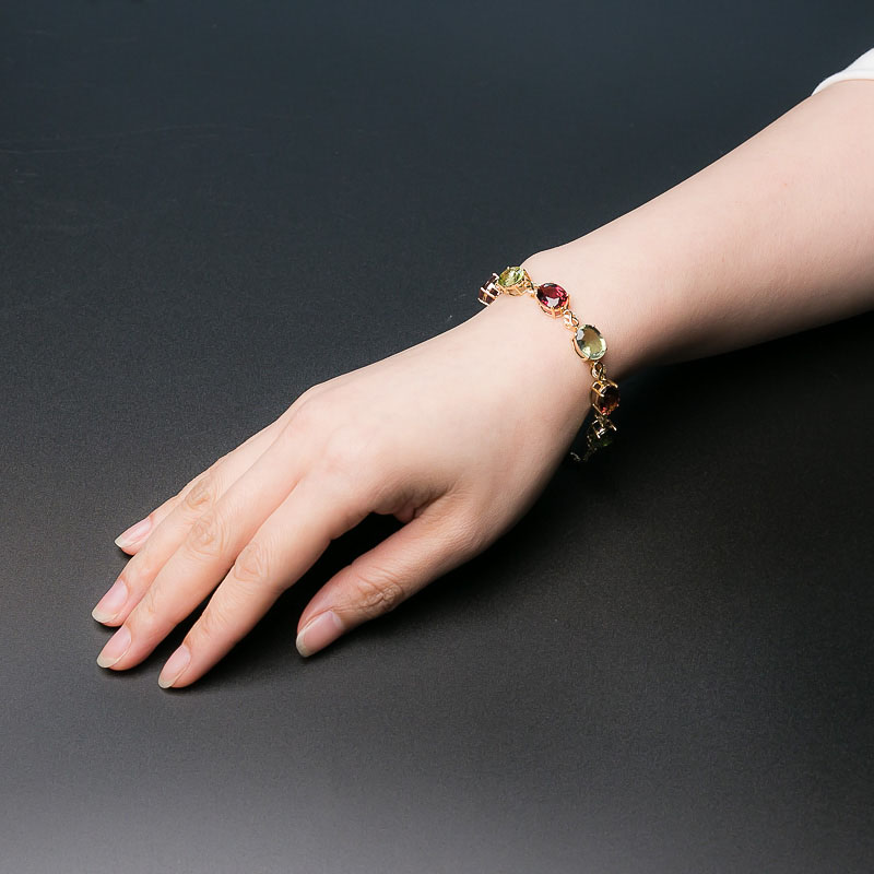 碧玺手链-红掌柜