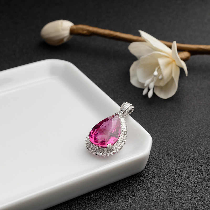 天然碧玺-红掌柜