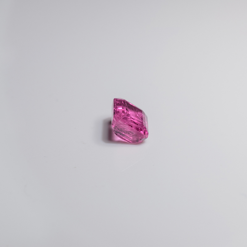 巴西红碧玺戒面-红掌柜