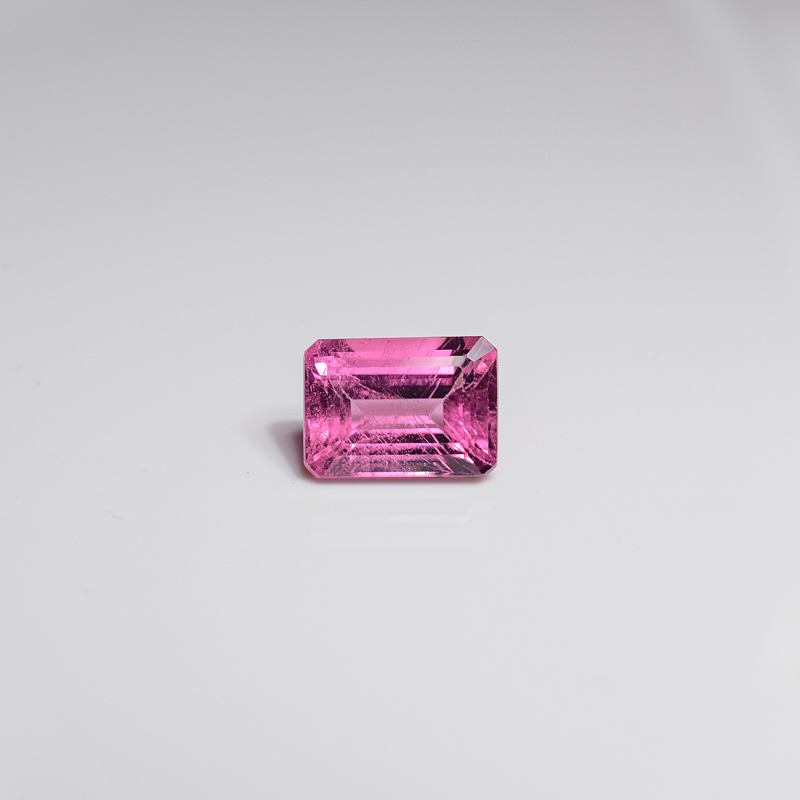 红色碧玺戒面-红掌柜