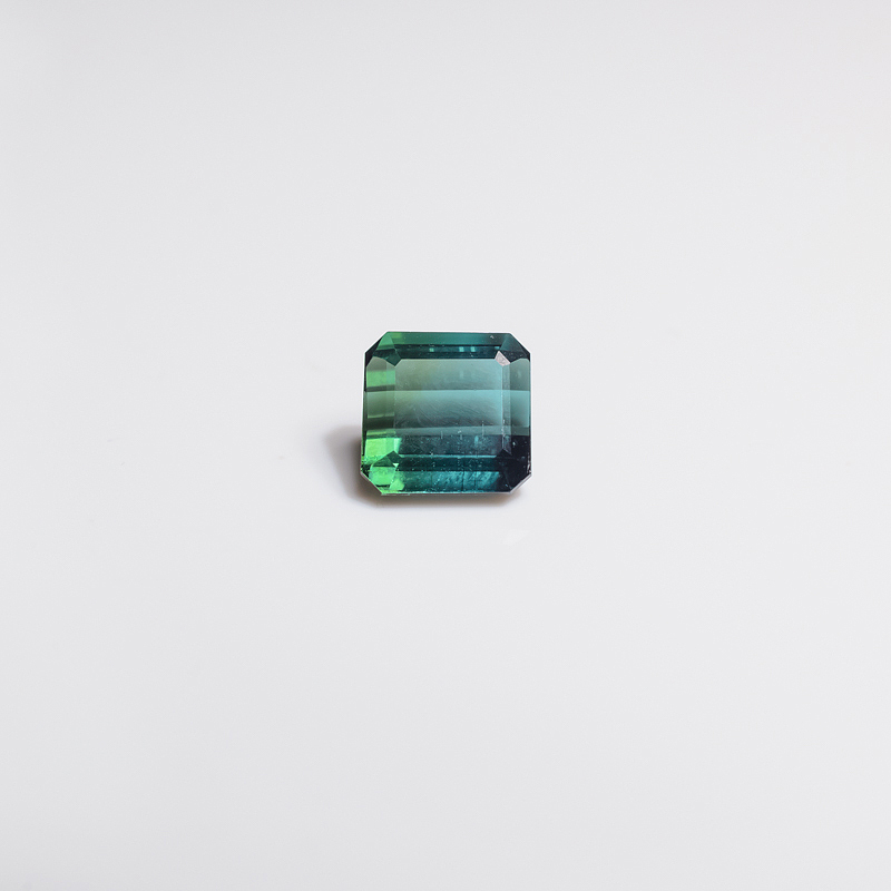 深绿色碧玺戒面-红掌柜