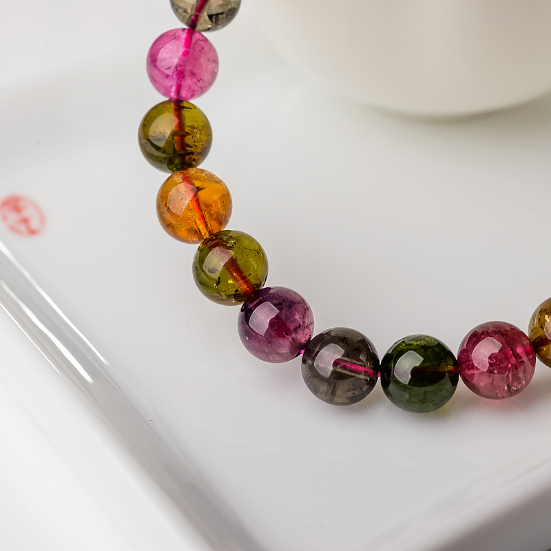 碧玺单圈手串-红掌柜