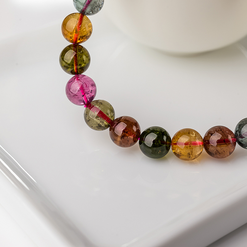 碧玺单圈手串-红掌柜