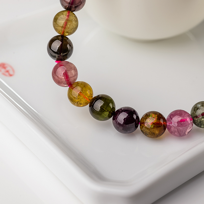 碧玺单圈手串-红掌柜