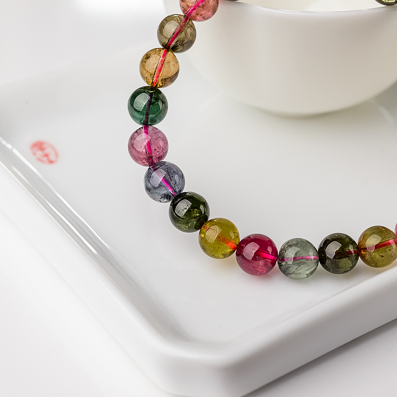 碧玺单圈手串-红掌柜