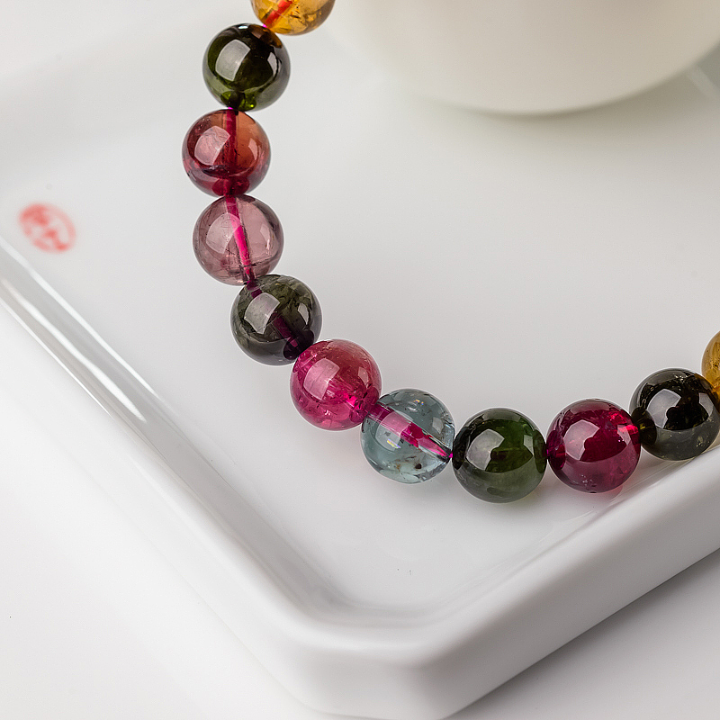 碧玺单圈手串-红掌柜