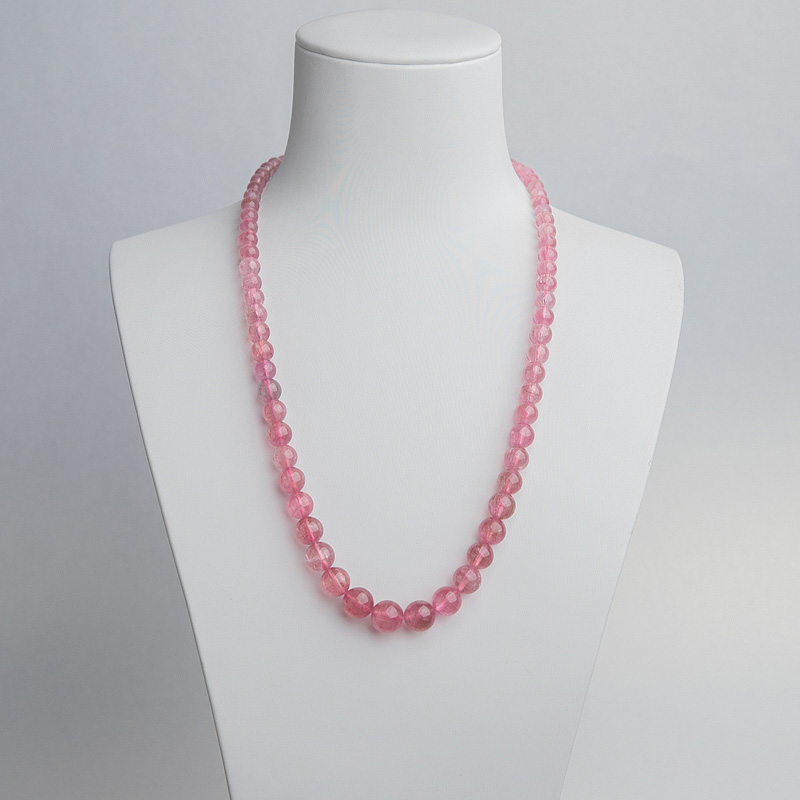 粉色碧玺塔链-红掌柜