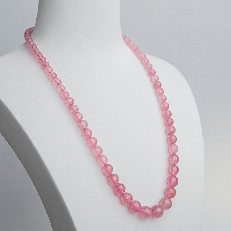 巴西碧玺塔链-红掌柜