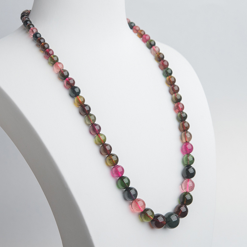 彩虹碧玺项链-红掌柜