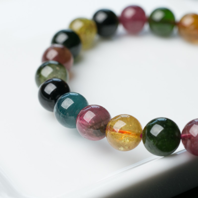 碧玺单圈手串-红掌柜