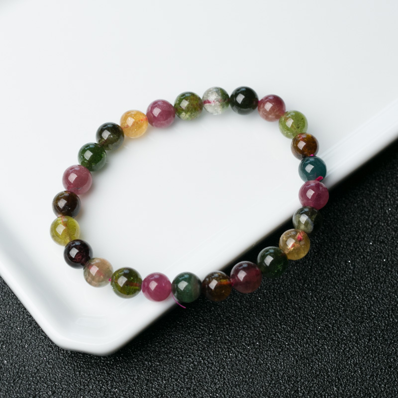 碧玺单圈手串-红掌柜