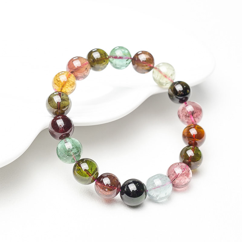 碧玺单圈手串-红掌柜