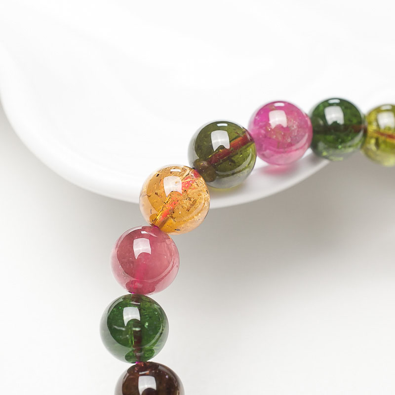 碧玺单圈手串-红掌柜