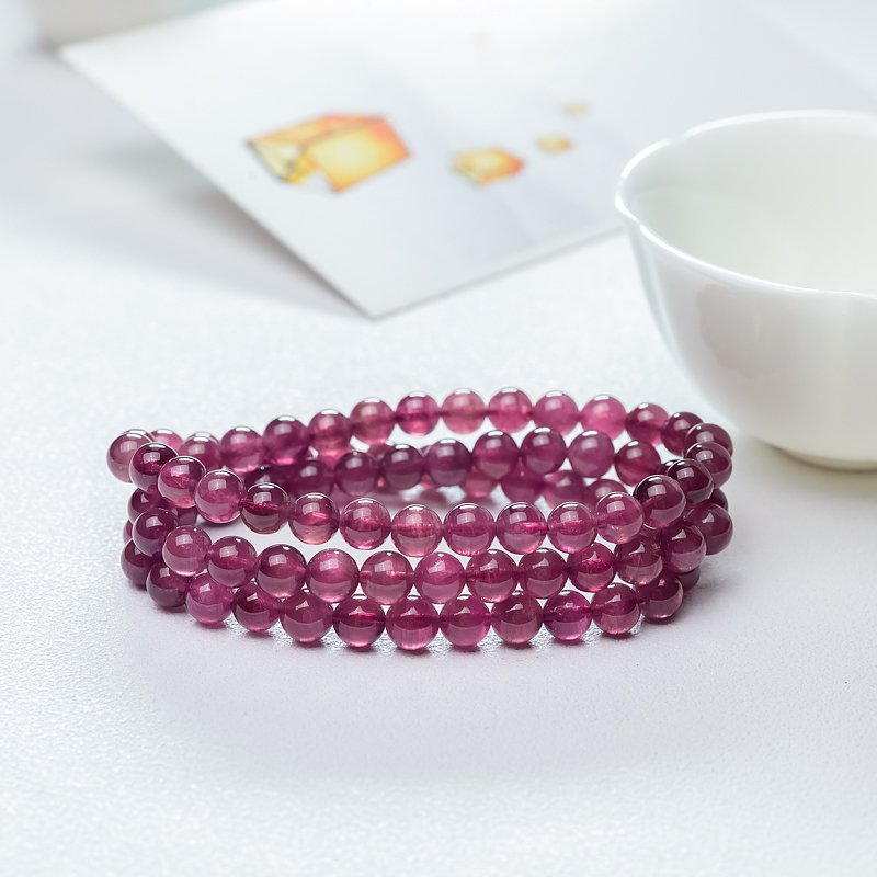 碧玺多圈手串-红掌柜