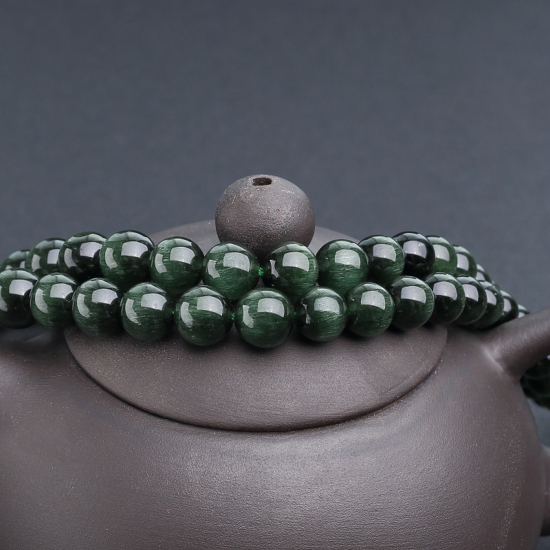 猫眼碧玺塔链-红掌柜