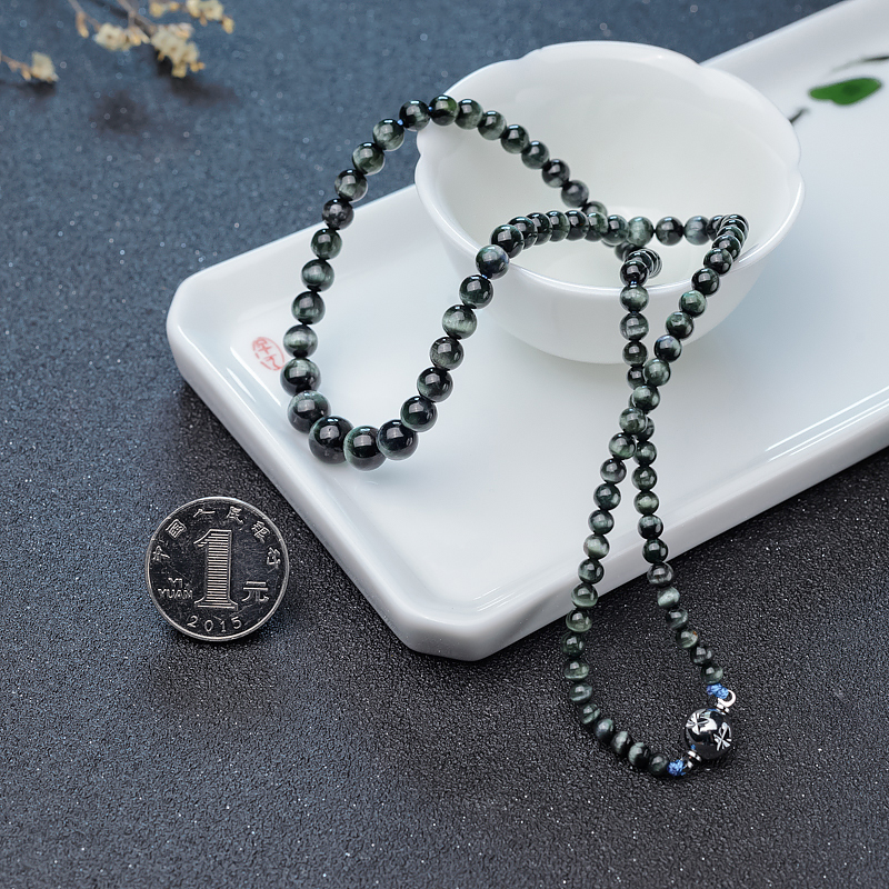 蓝绿碧玺塔链-红掌柜