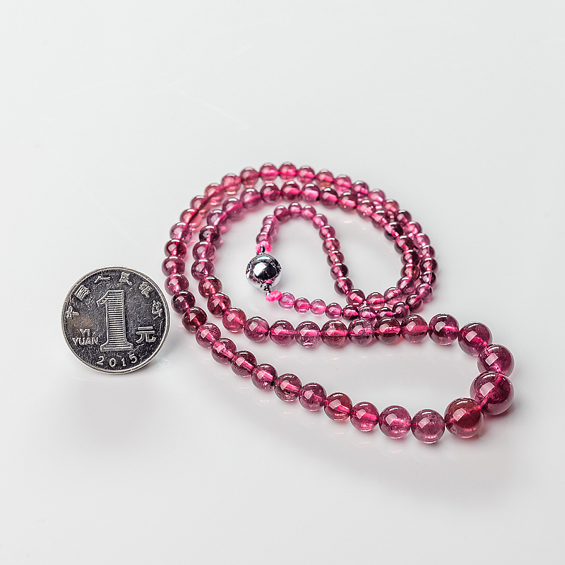 巴西天然碧玺塔链-红掌柜