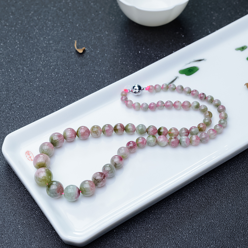 碧玺塔链-红掌柜