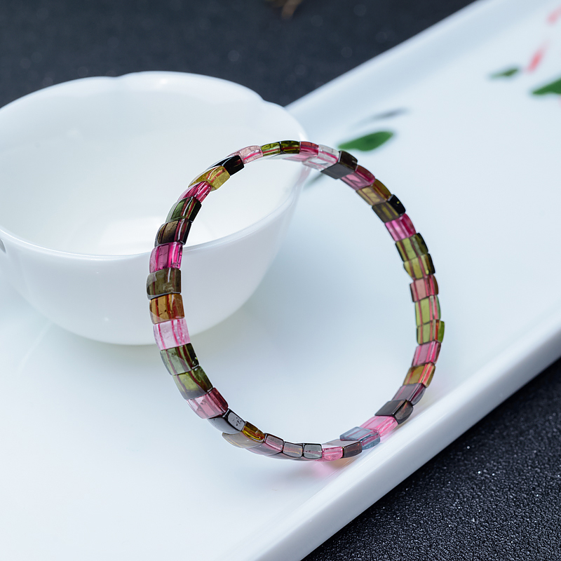 碧玺单圈手串-红掌柜