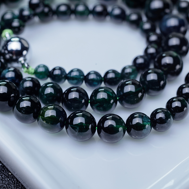 巴西碧玺塔链-红掌柜