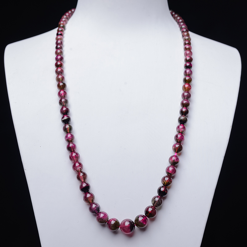 西瓜碧玺塔链-红掌柜