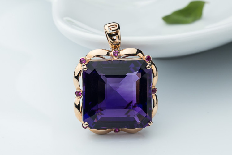 紫水晶饰品，天然紫水晶，紫水晶挑选