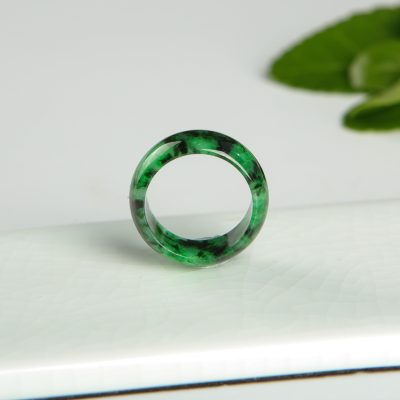 缅甸天然豆种翡翠路路通吊坠-红掌柜