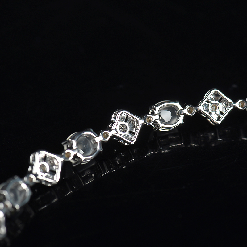 18k冰种翡翠手链-红