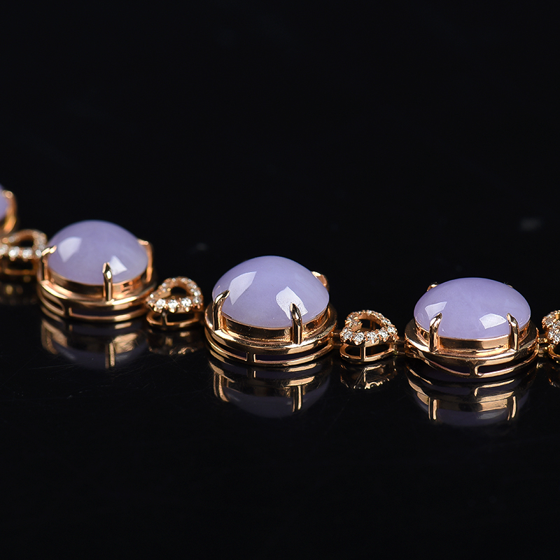 翡翠手链-红掌柜