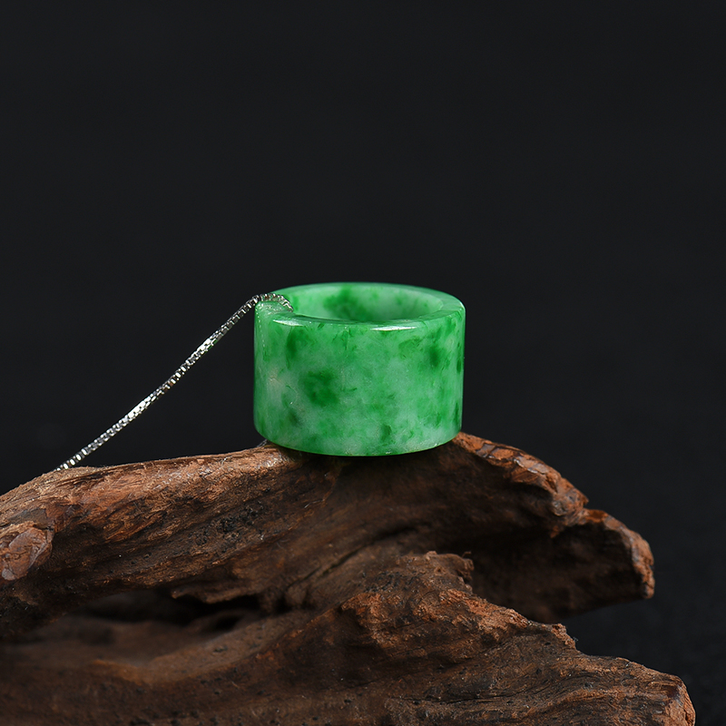 翡翠路路通项链-红掌柜