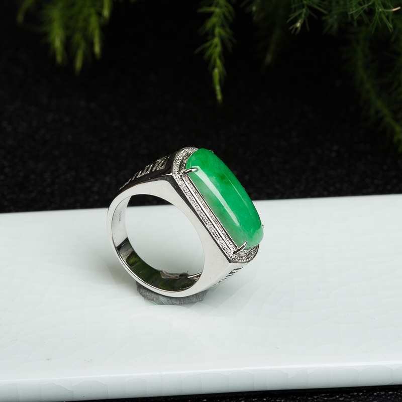 翡翠戒指-红掌柜