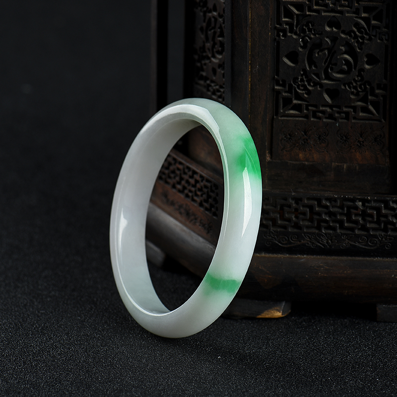 飘翠翡翠贵妃镯-红掌柜